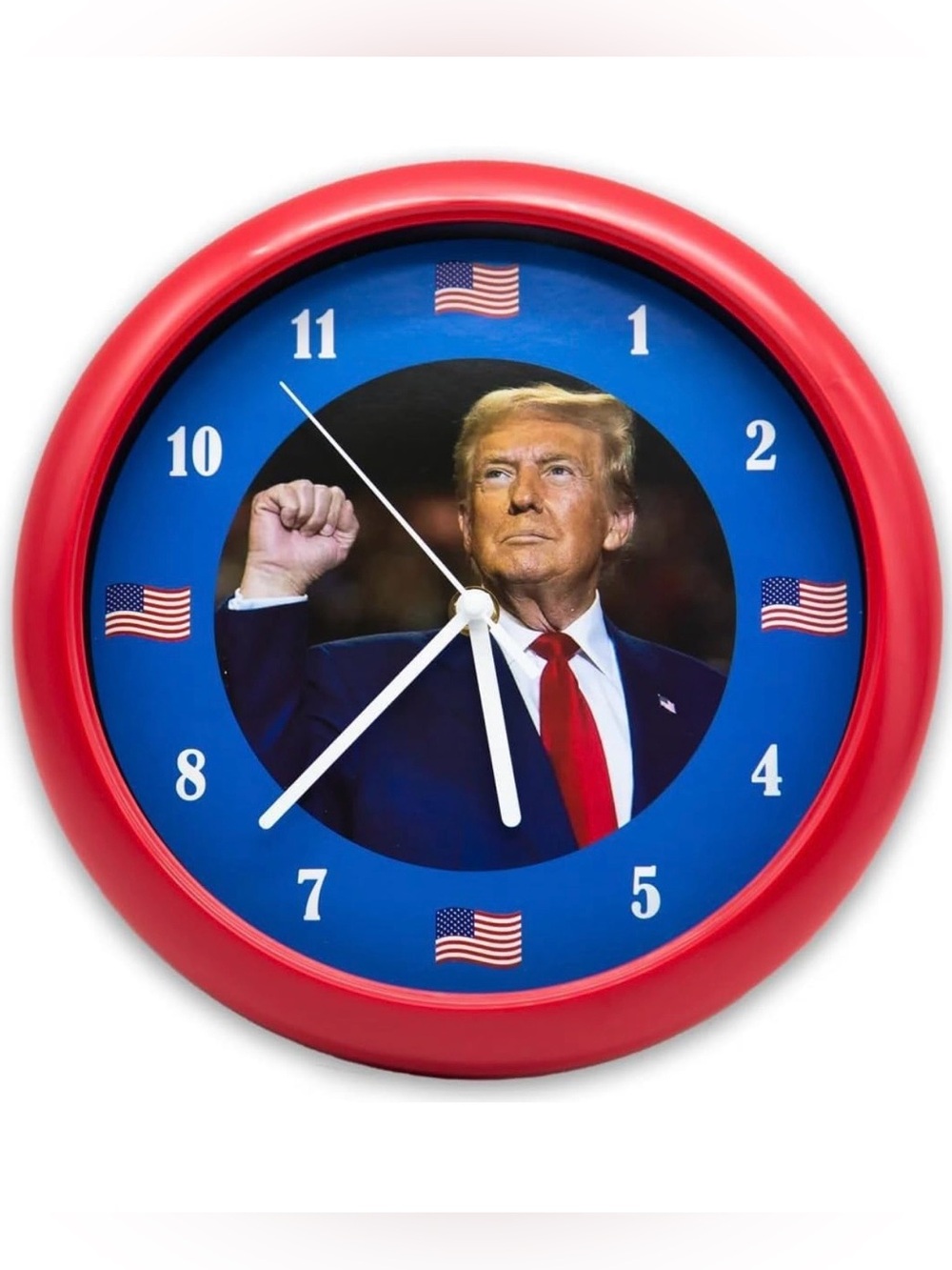 Donald Trump 10” Talking Wall Clock